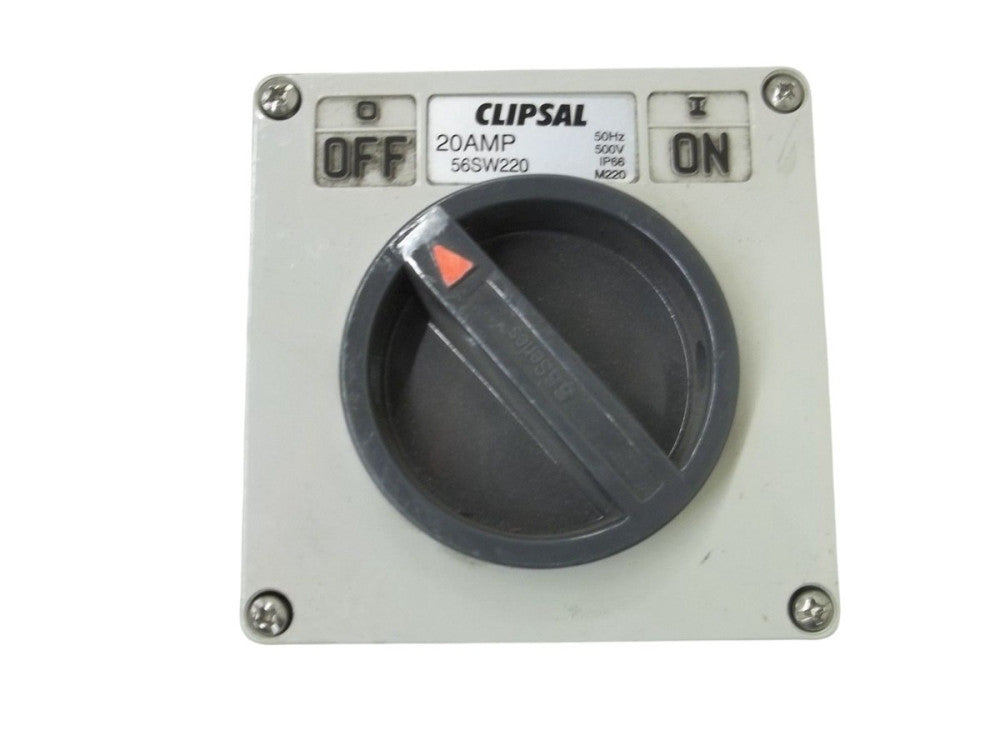 CLIPSAL 56SW220 PLUG SWITCH UNMP