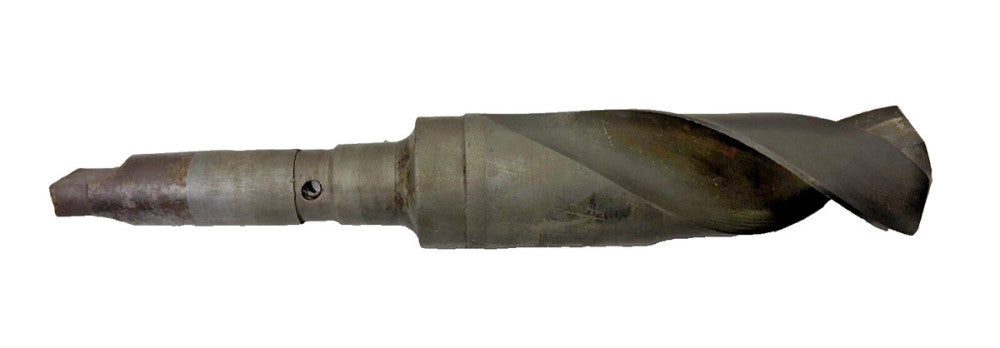 REPUBLIC, #4 MORSE TAPER SHANK DRILL BIT, OAL 12-7/8, SPIRAL 2 FLUTE