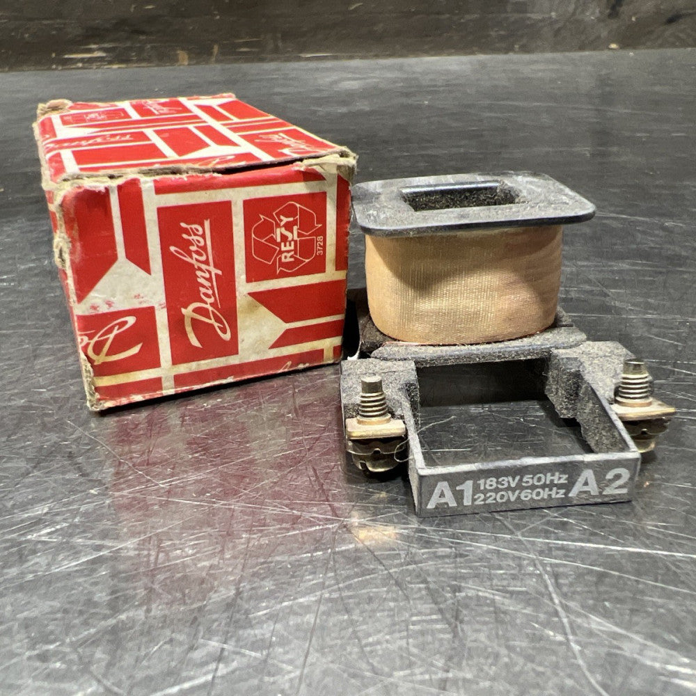Danfoss Coil 183V 50Hz 220V 60Hz Nos Surplus
