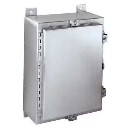 Wiegmann Ssn4201610 Padlockable Hasp With Clamps Electrical Enclosures, 20 In