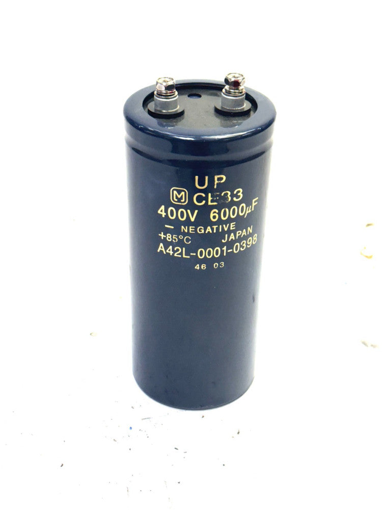 UP M CE33 CAPACITOR MODEL A42L-0001-0398 400V