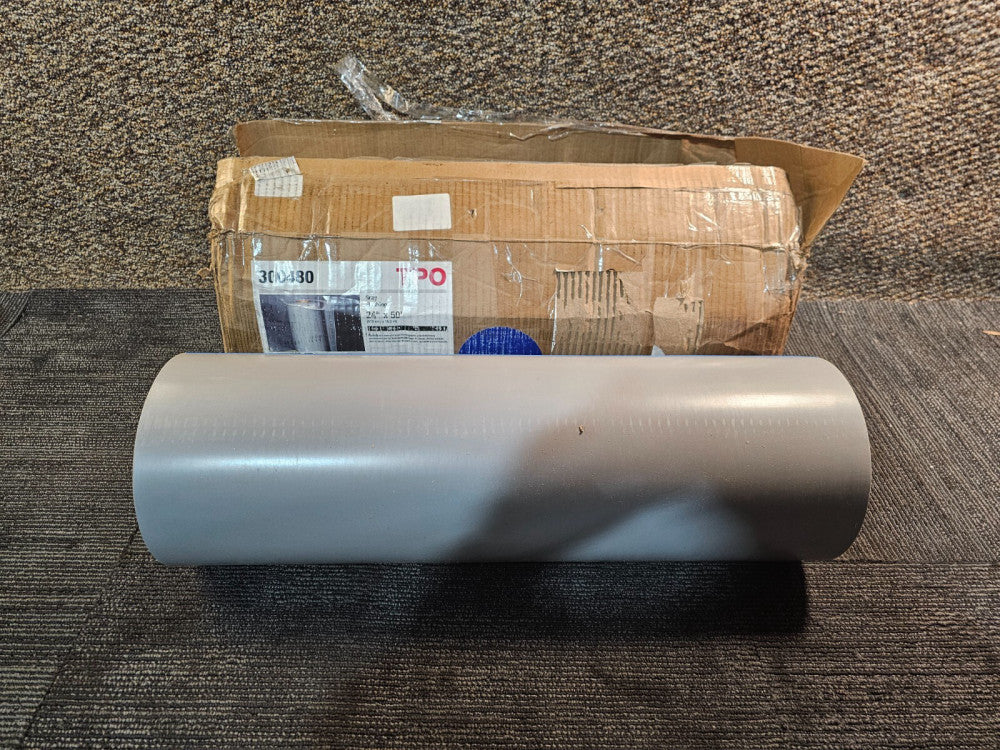 TPO Gray Flashing 300480 Non-Reinforced 60 mil 24 inch X 50 ft. Roll