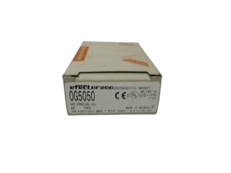IFM EFECTOR OG5050 PROXIMITY SENSOR (NO ACCESSORIES)  NSMP