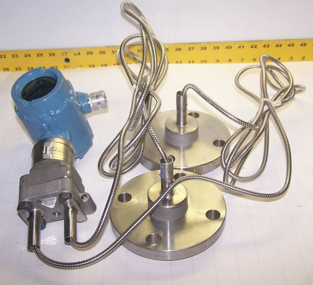 ROSEMOUNT 3051 PRESSURE TRANSMITTER W/ SENSORS 3051S1CD2A2B12F1AD01B4K5M5QPQ8 