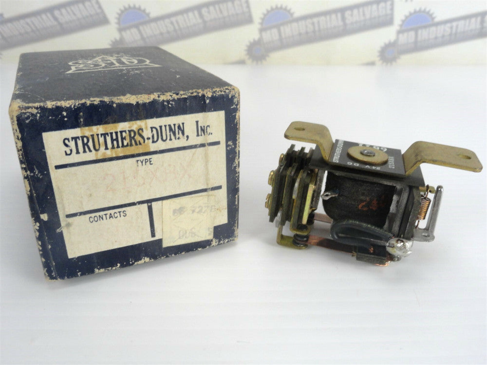 Struthers-Dunn / 215XBX RELAY, 24VDC Coil, 2 Pole Relay (NEW in BOX)