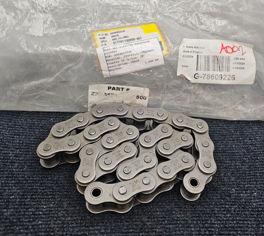 617101100800-A01: Roller Chain Connecting Link Simplex Pitch Stainless