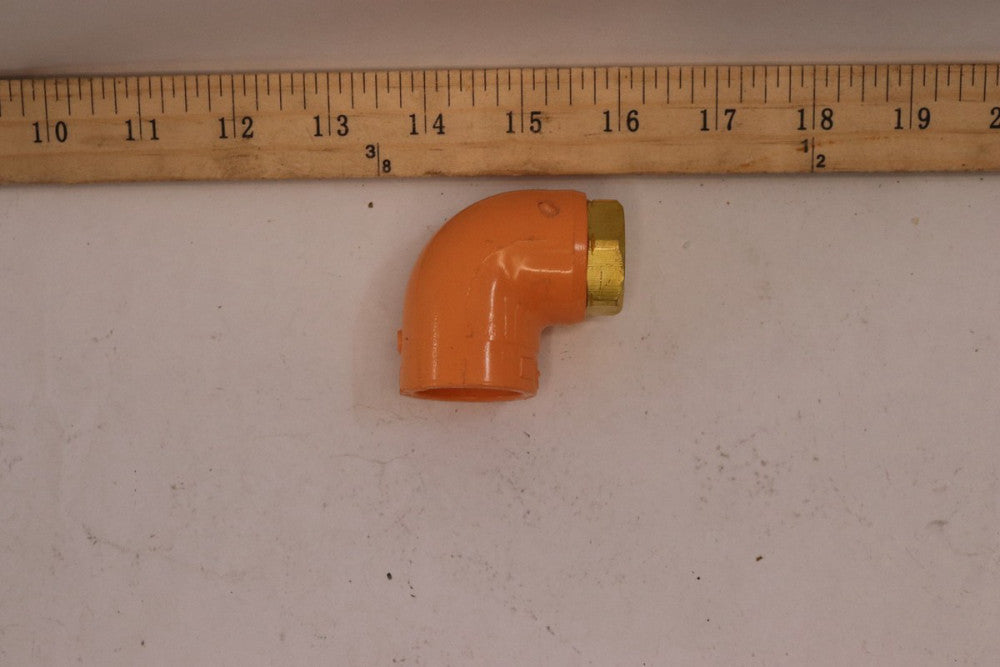 Argco 90 Degree Head Adapter CPVC w/ Brass Thread 3/4" x 1/2"