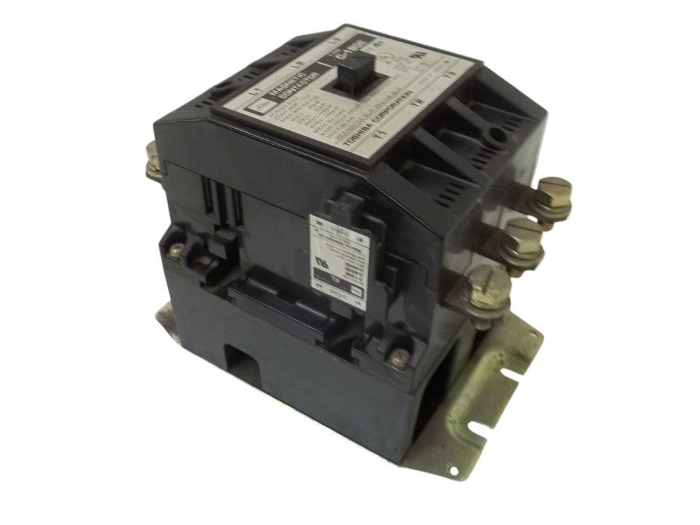 TOSHIBA  CORP. C-180E MAGNETIC CONTACTOR 115-120V SIZE 4+UNMP
