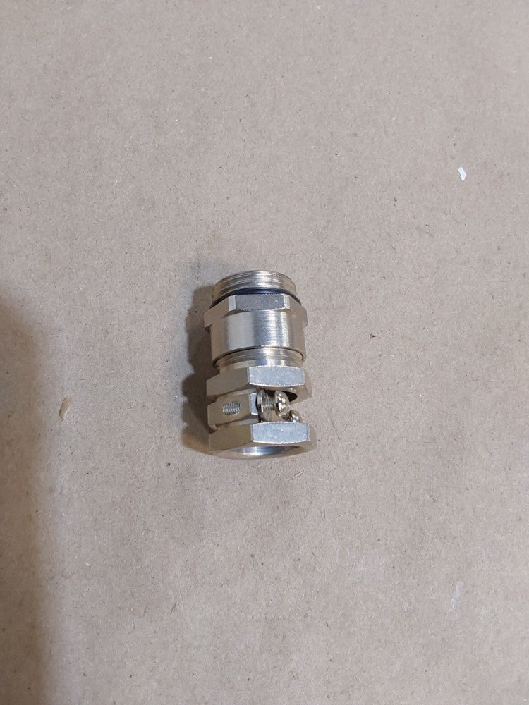 Nickel Plated Brass Saddle Clamp Strain Relief Large Cable Gland