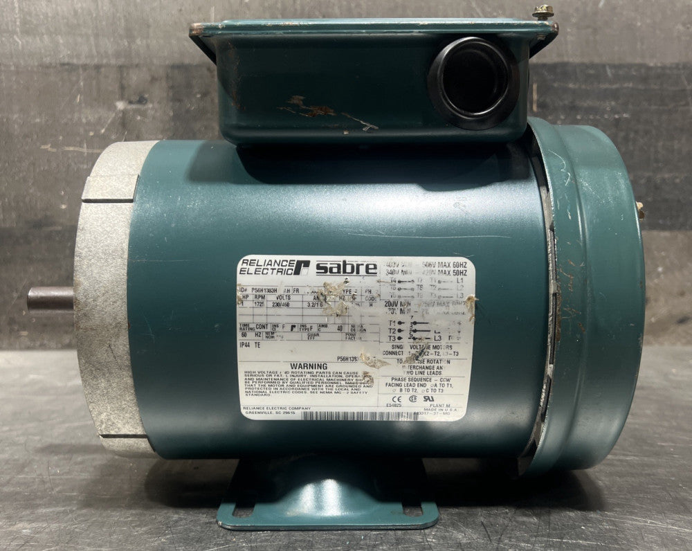 RELIANCE ELECTRIC P56H1383H 230/460V 3.2/1.6A Motor Nos Surplus No Original Box