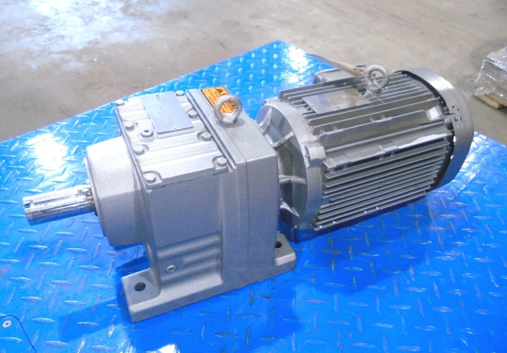 (NEW) SEW EURODRIVE - R67 DRN100LM4 - GEARMOTOR - 230/460V -3HP - 1700/38 RPM