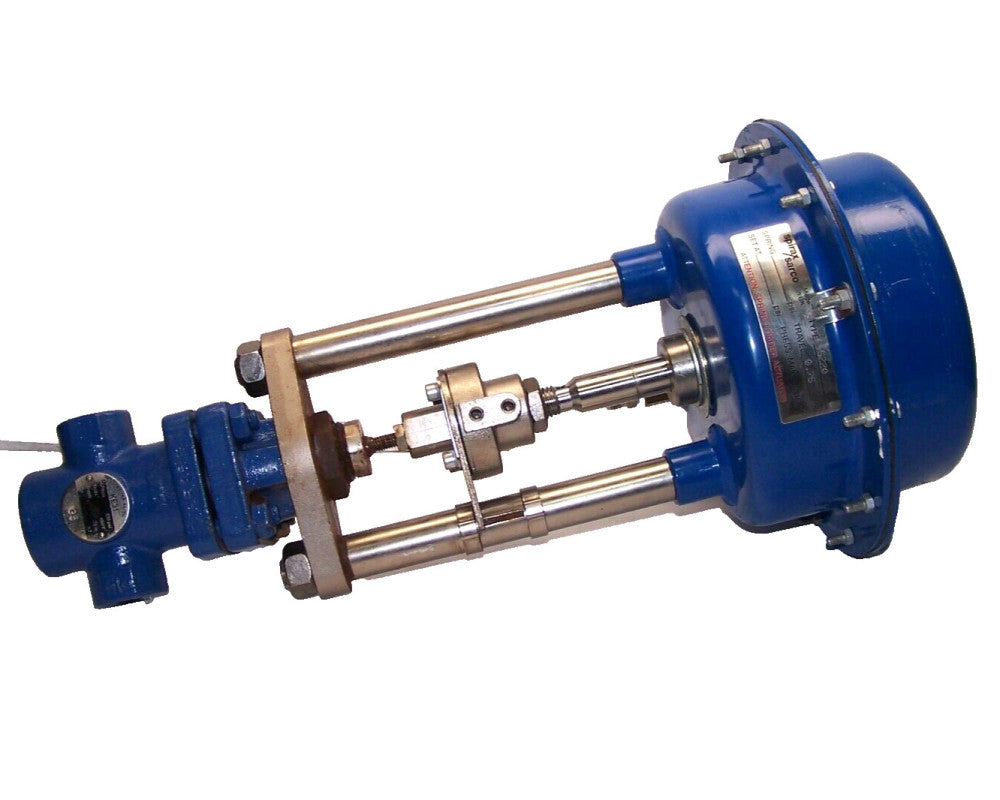 Spirax Sarco 1/2" Pneumatic Actuated Valve Type 5220  KE31 .75" Travel