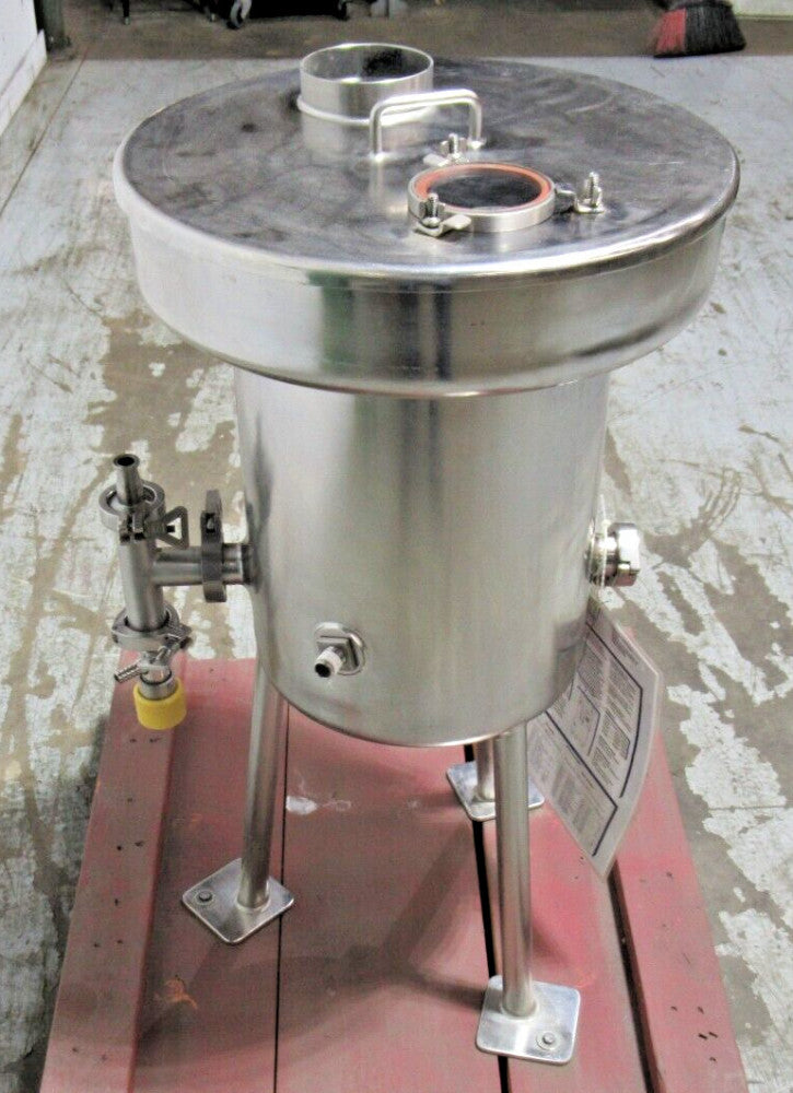 Schubert CW17 Stainless Steel Wash Tank for Rubber Stoppers/ Aluminum Caps, etc.