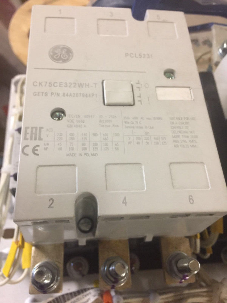 "NEW" GE CONTACTOR  CK75CE322WH-T