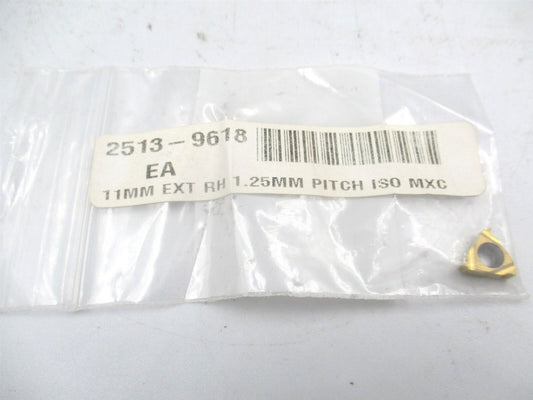 (25139618) 11mm x 1.25mm OAL Right Hand Carbide Turning Insert 