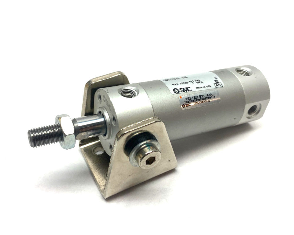 SMC CDG1YU32-25Z Precision Smooth Cylinder, Round Body