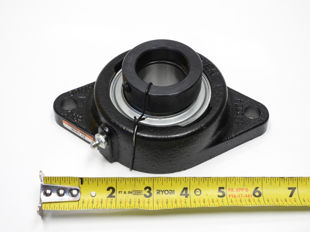 Timken RCJT1-1/2 Two-Bolt Flange Mount Ball Bearing 1-1/2" Bore Collar Locking