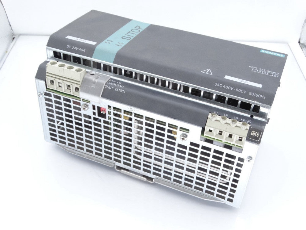 SIEMENS 6EP1437-3BA00 POWER SUPPLY - Used