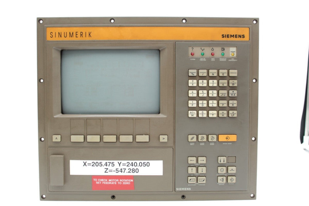 Siemens 6FC 3541-0AA-Z Sinumerik Operating Terminal