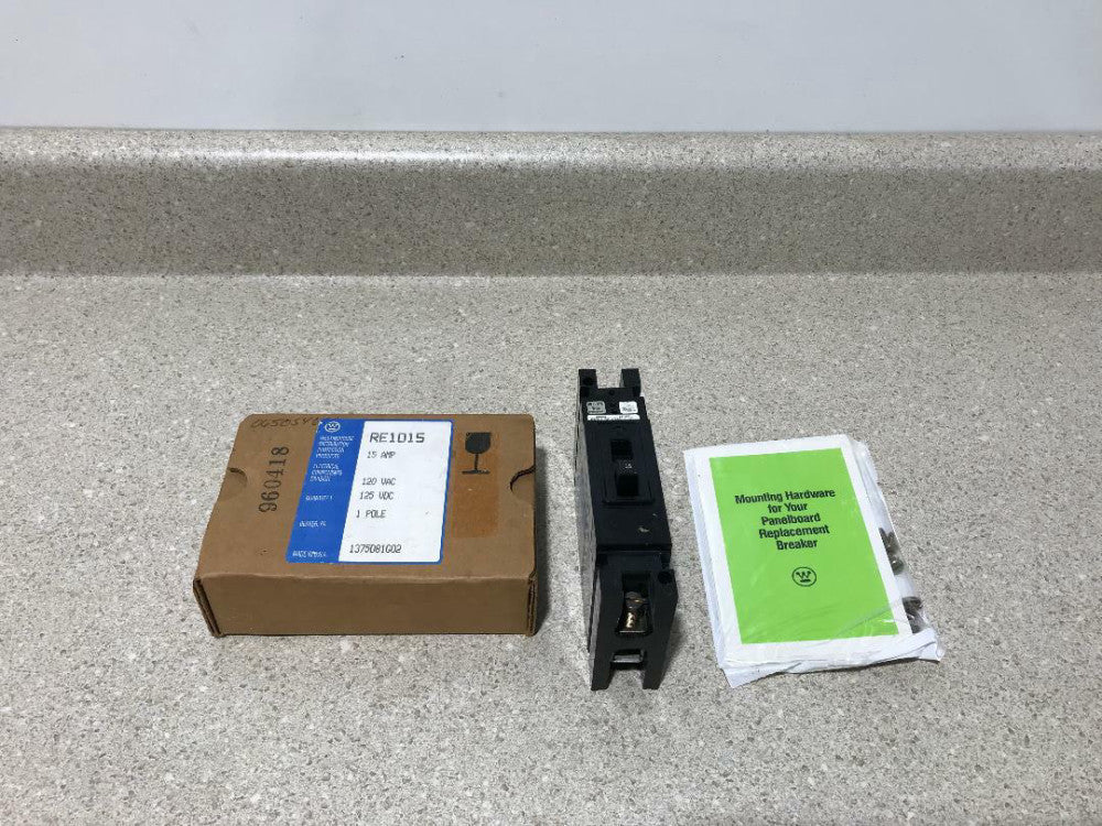 Westinghouse Circuit Breaker RE1015 15A 1P NEW
