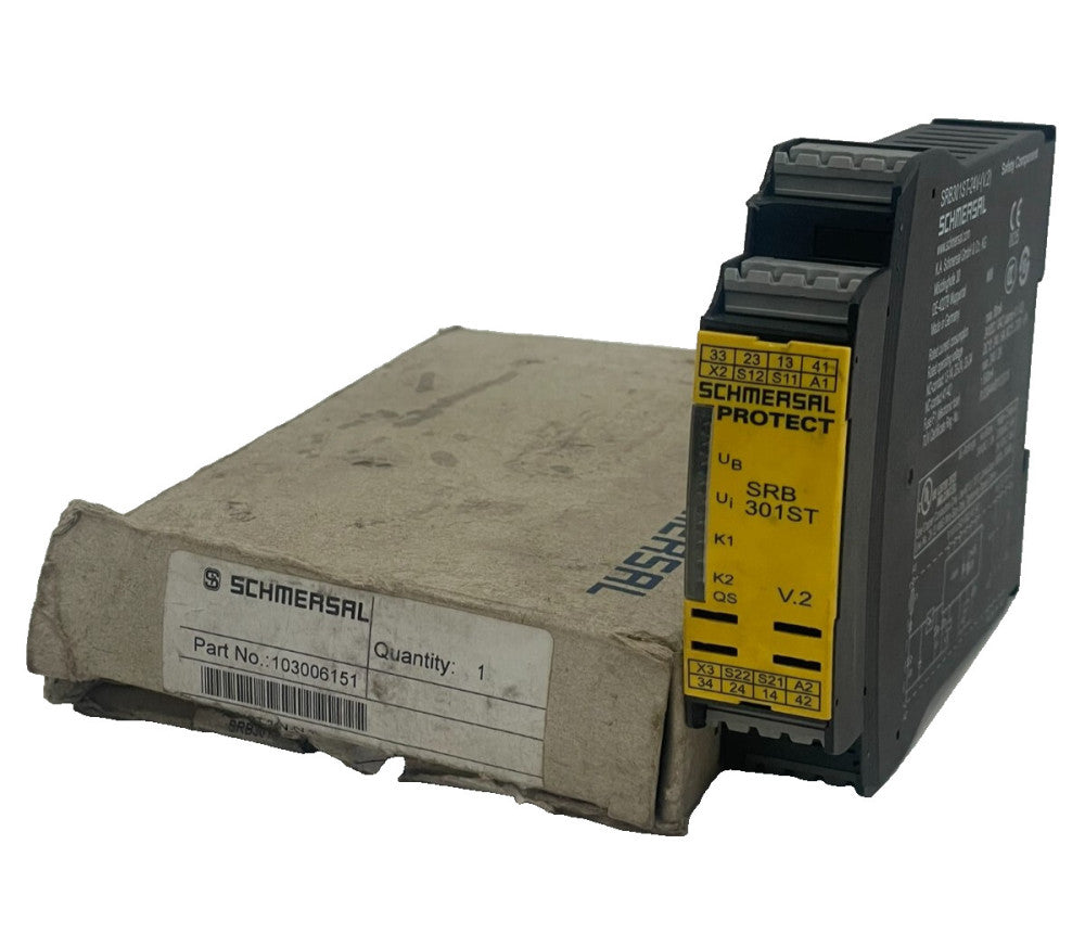 NEW SCHMERSAL SRB301ST-24V-(V.2) SAFETY RELAY 103006151 SRB301ST24VV2