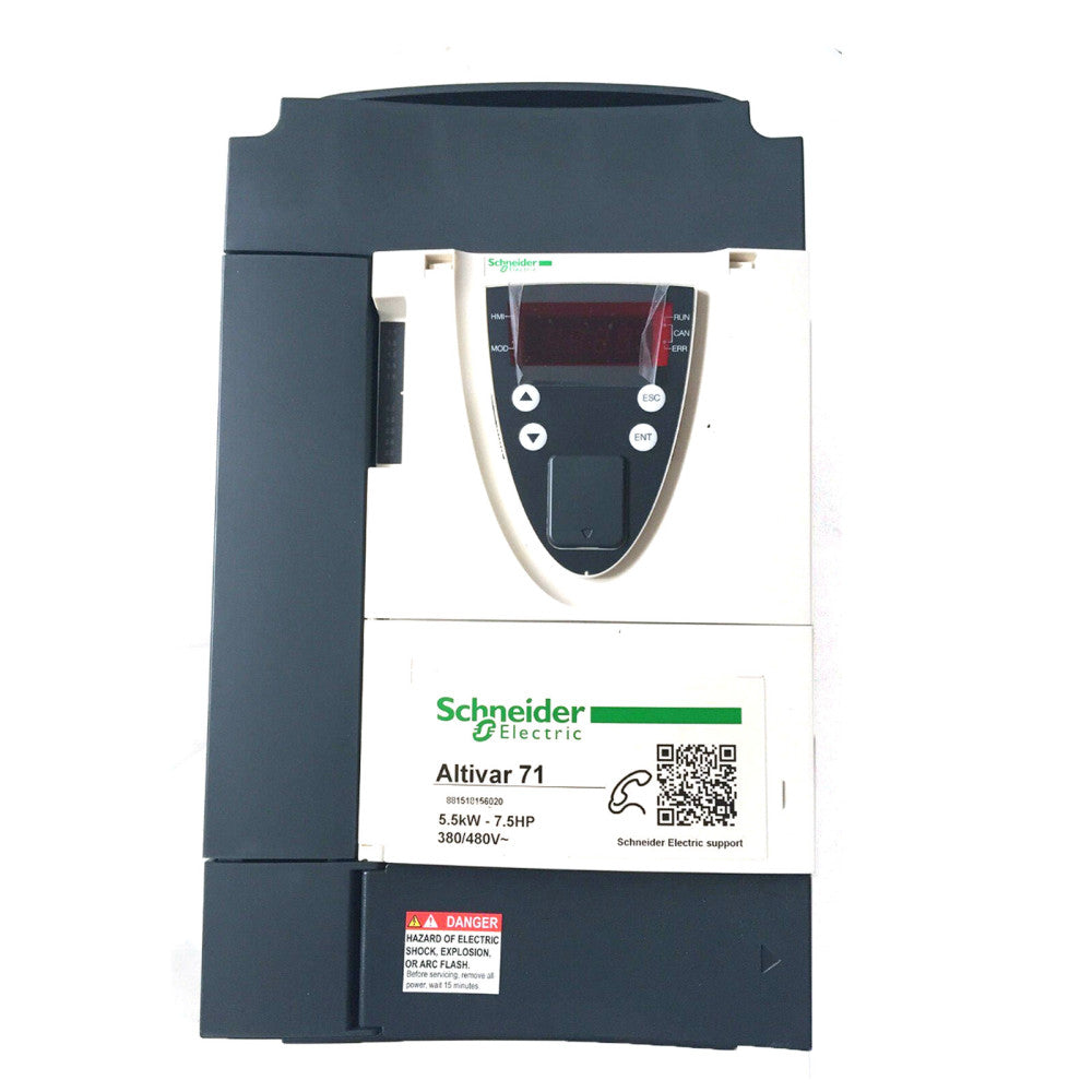 Used & Tested SCHNEIDER ATV71HU55N4Z 3-Phase AC Drive 7.5HP 5.5kw 380-480V