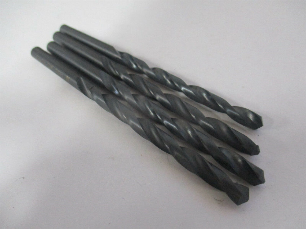 (02-13305) #5 High Speed Steel 2-Flute Jobber Length Drill Bit - Lot of 4