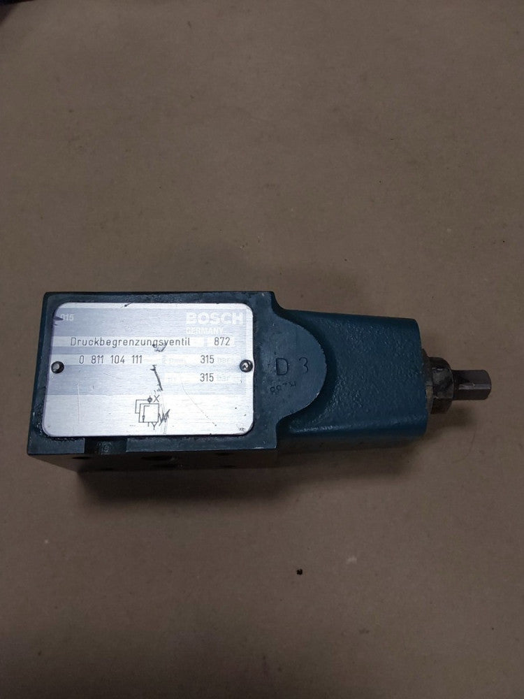 Bosch 0 811 104 111 Pressure Relief Valve