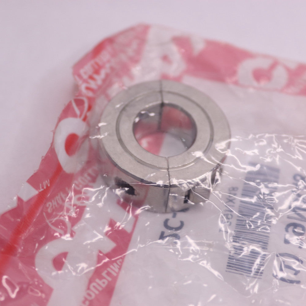 Climax Round Clamp On Shaft Collar Stainless Steel 5/8" Bore Diameter 29NX48