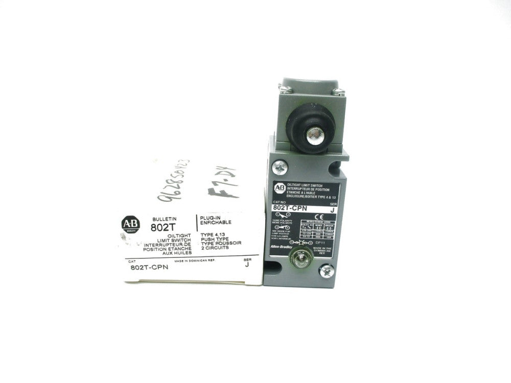 ALLEN BRADLEY 802T-CPN SER. J (WH) NSMP