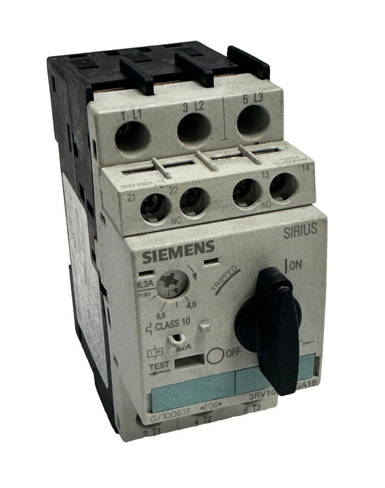 SIEMENS SIRIUS 3RV1021-1GA15  CIRCUIT BREAKER
