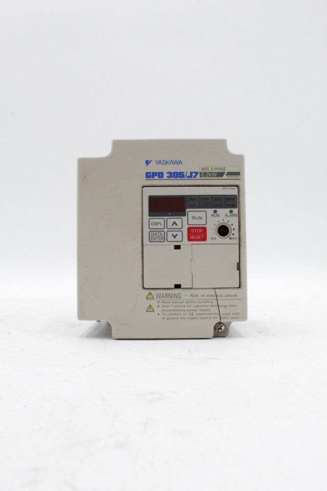 Yaskawa CIMR-J7AM40P2 AC Drive (Small Crack)