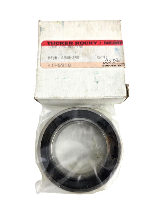 2pcs WTW Japan 6908-2RS Ball Bearing Rubber Sealed 40x62x12mm 6908 R2S