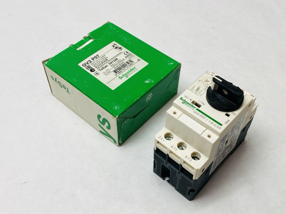Schneider Electric GV2 P07 Manual Starter And Protector 1.6-2.5A 690V