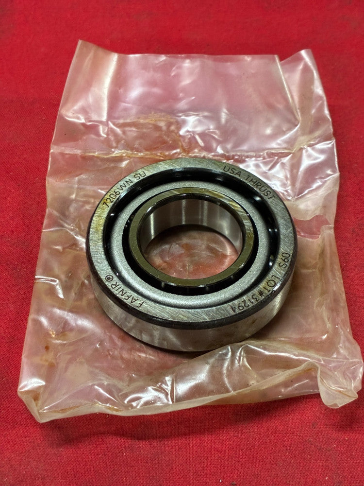 FAFNIR 7206 WN SU ANGULAR CONTACT BALL BEARING BORE: 30MM OD: 62MM WIDTH: 16MM