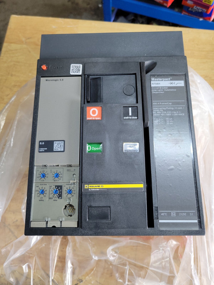 New Square D NT08N 3 Pole 800 Amp 600 V MasterPact TL3ASR33A9SXXXXXXA