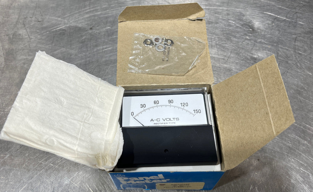 GE #50-251330PZPZ Panel Meter. NOS Surplus