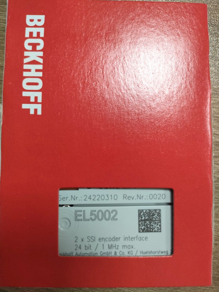One Brand New Beckhoff EL5002 PLC Module EL 5002