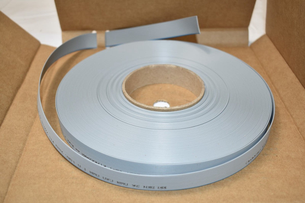 Belden 9L26016 008 16 Conductor; 26AWG Gray Flat Ribbon Cable 100 Ft (30m)