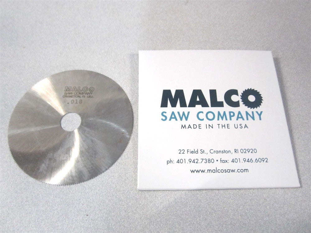 Malco (JS301812000) 3″ x 0.018″ x 1/2" 220 Tooth High Speed Steel Jewelers Saw