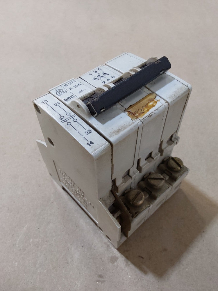 BBC S213 K 10A Stotz Circuit Breaker S 210-HS 220~5A 220 1A 