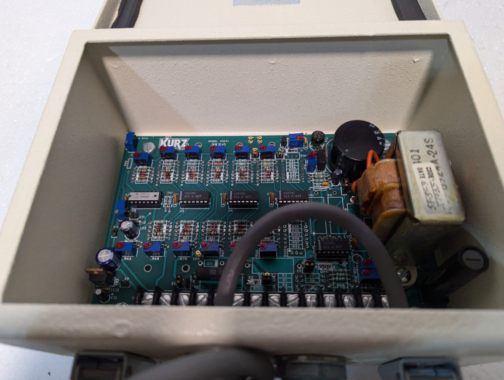Kurz Instruments 505-9A-02 Mass Flowmeter, 0-50SCFM, air