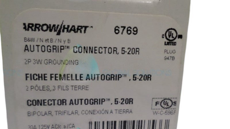 ARROW HART 6769 AUTOGRIP CONNECTOR NSMP