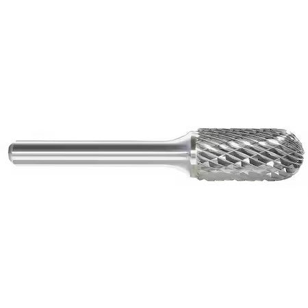 Zoro Select 310-002063 Carbide Bur,Radius End,1/8 In,1/8 Shank