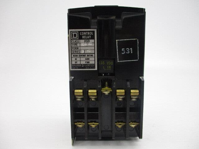 SQUARE D 8501GD080 SER. B 115V NSNP