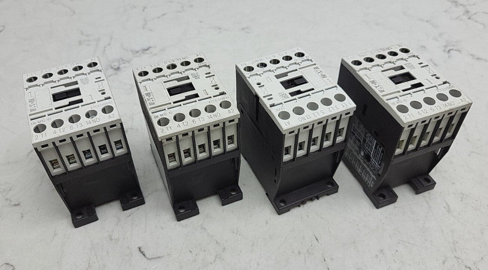 4 Pack Eaton DILM12-10 XTCE012B10 Iec Magnetic Contactor 24 Vdc Used