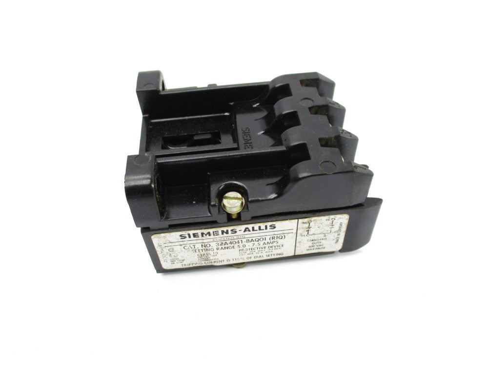 SIEMENS 3ZA4041-8AQ01 600VAC 20A NSNP