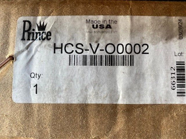 PRINCE  HCS-V-O-0002 VALVE CARTRIDGE SECTNAL AUTO CAR Part# A4930111-001 (NEW)