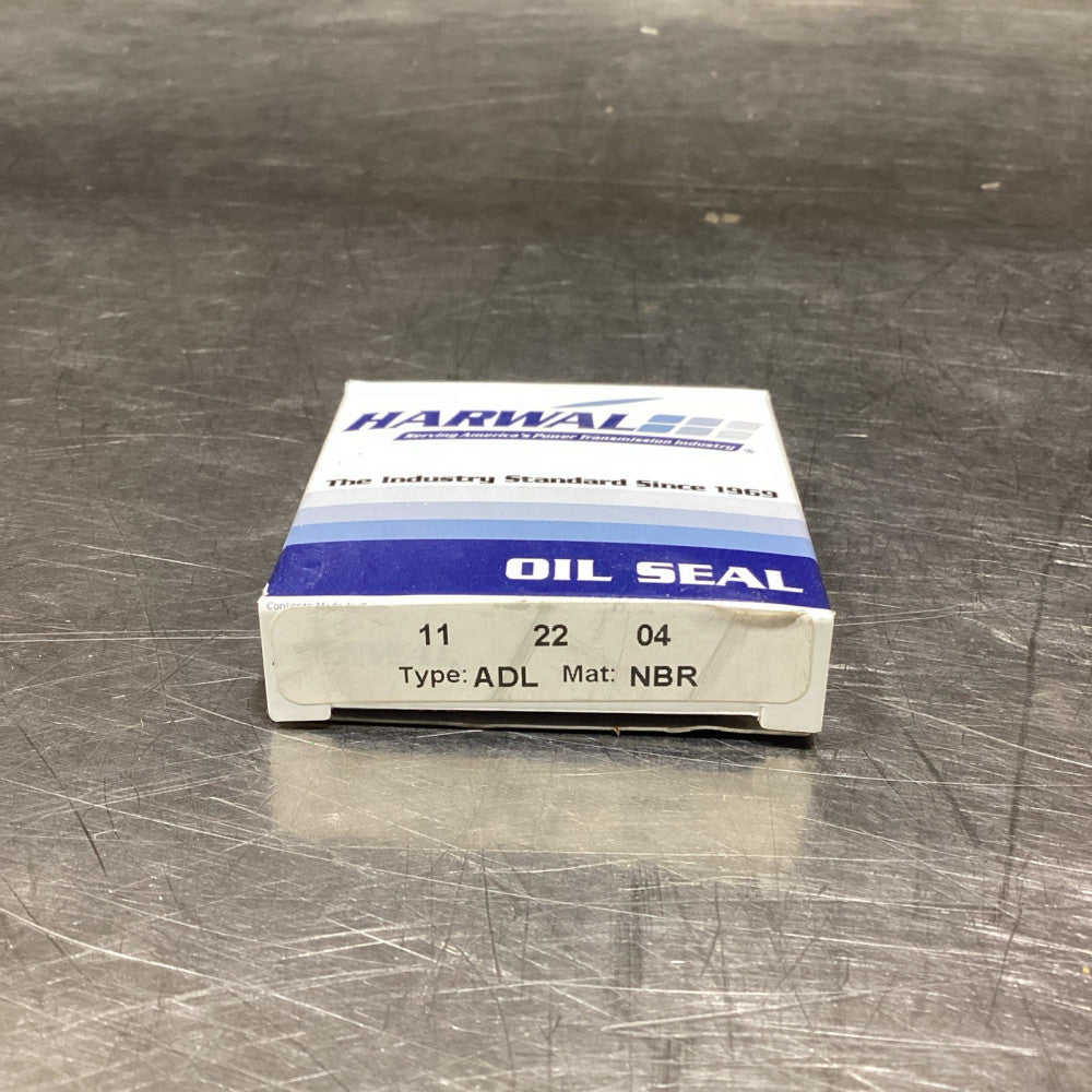 Harwal ADL-11x22x04 Metric Oil Seal, NOS