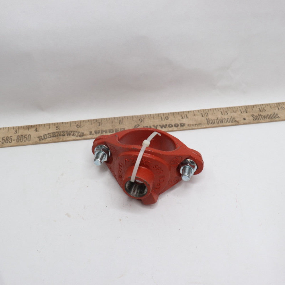 Victaulic Clamp-T w/ FNPT Branch Iron 500 Psi 2" x 1/2" 33Q